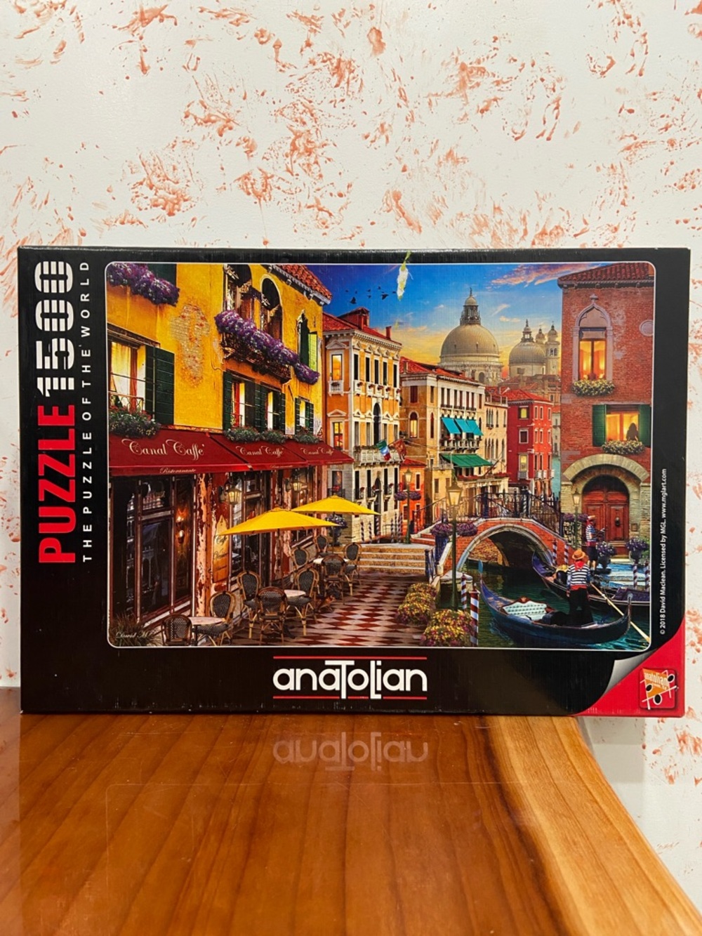 Anatolian Canal Cafe Venice - 1500 Piece Puzzle